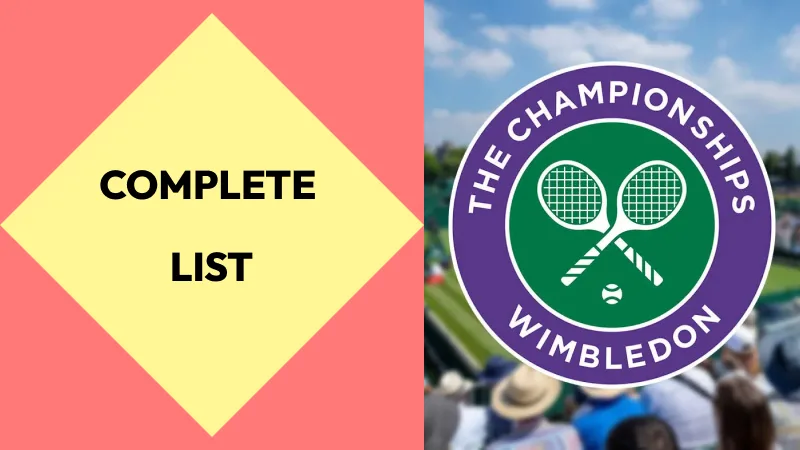 Complete List of Wimbledon Winners and Runners-Up